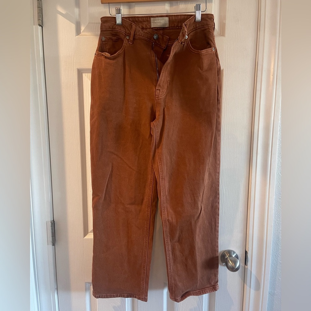 Everlane Way High Curvy Straight Jeans